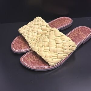 Sam Edelman Griffin Leather Slide Sandals